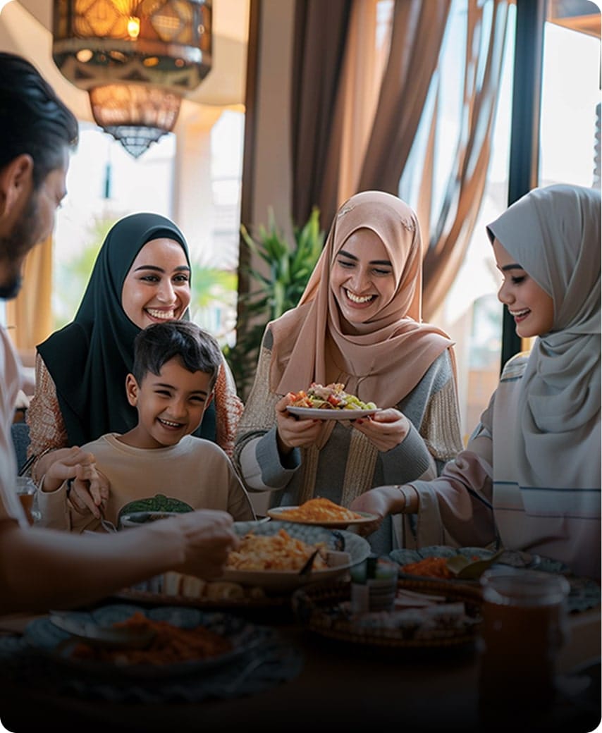 <p><em>Iftar with Hejaz</em></p>