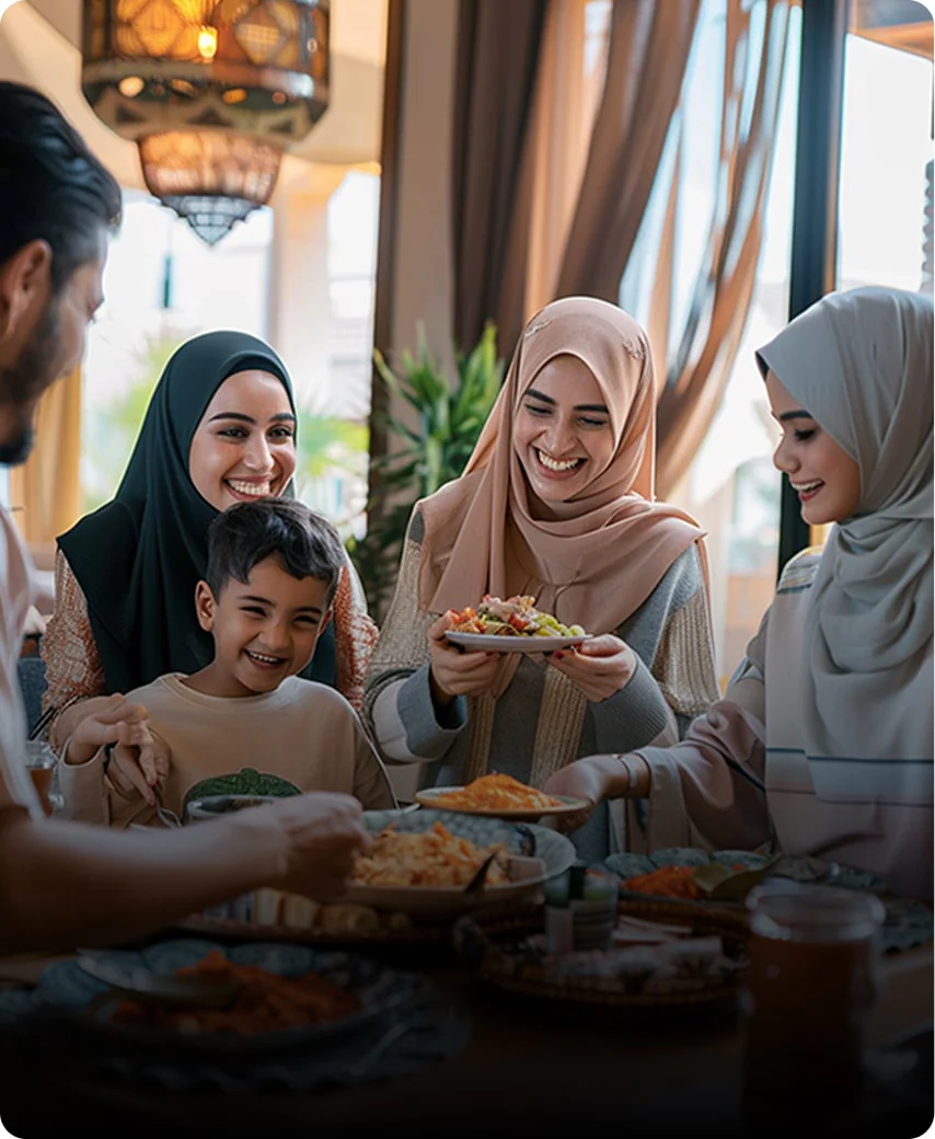 <p><em>Iftar with Hejaz</em></p>